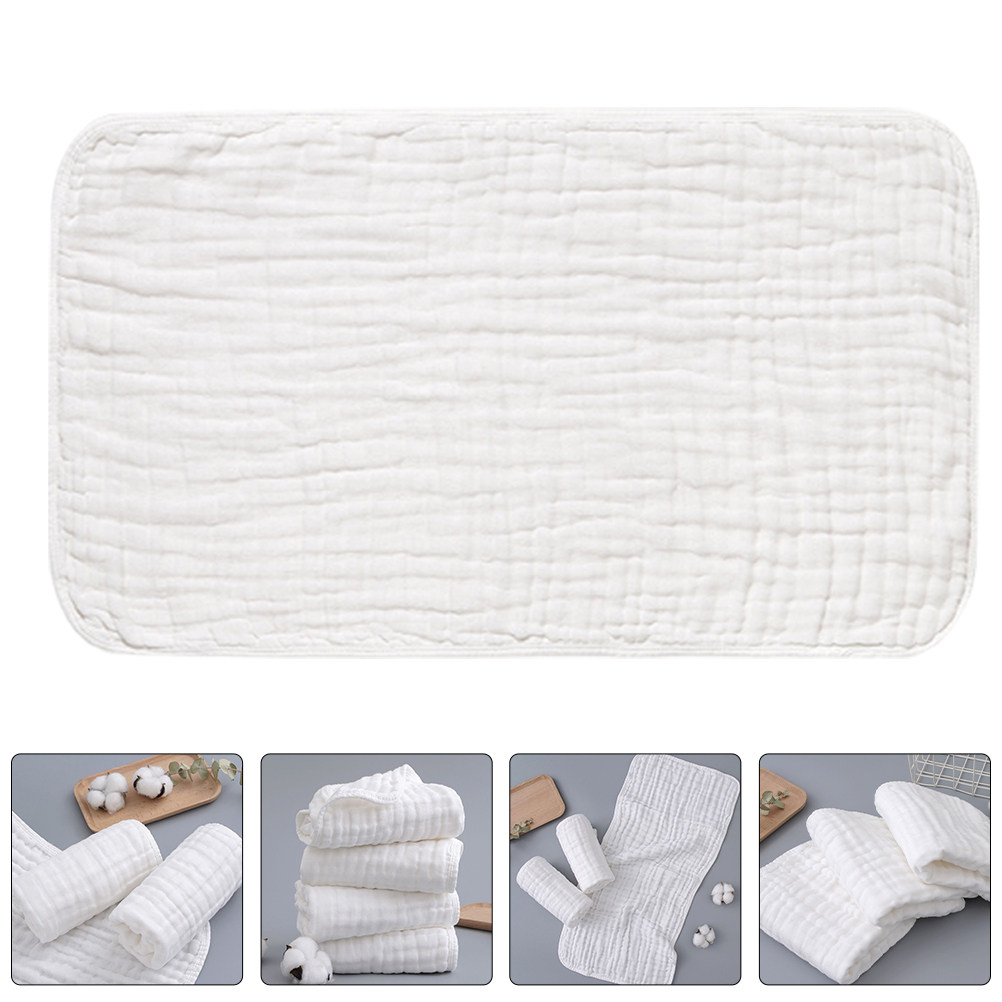 Skincare Newborn - 4Pcs Baby Cotton Washcloths Ultra Soft