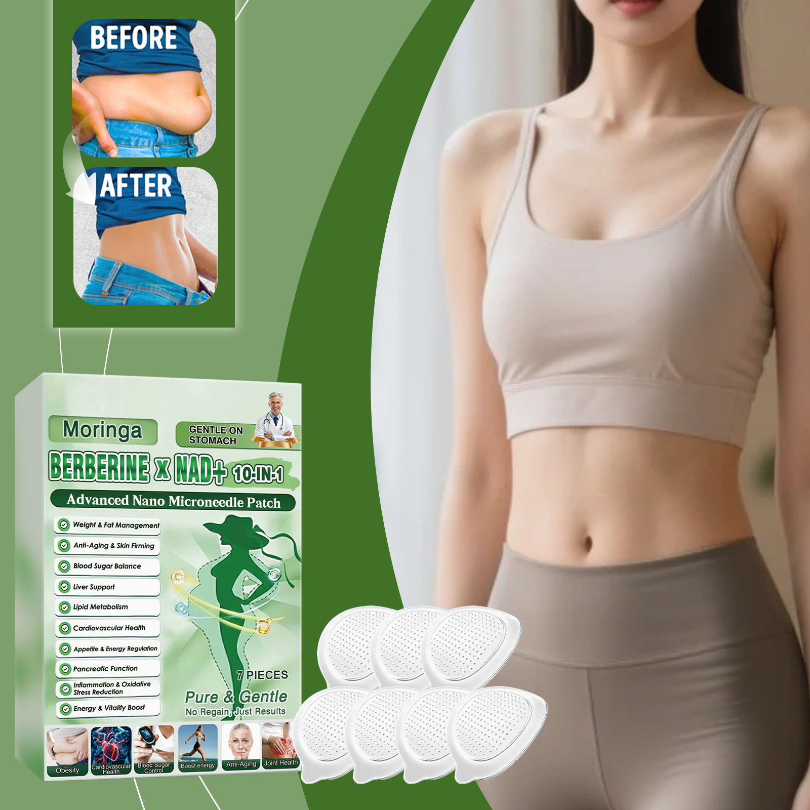 Skincare Acne - Skin Tender Body Care Patches Collagen