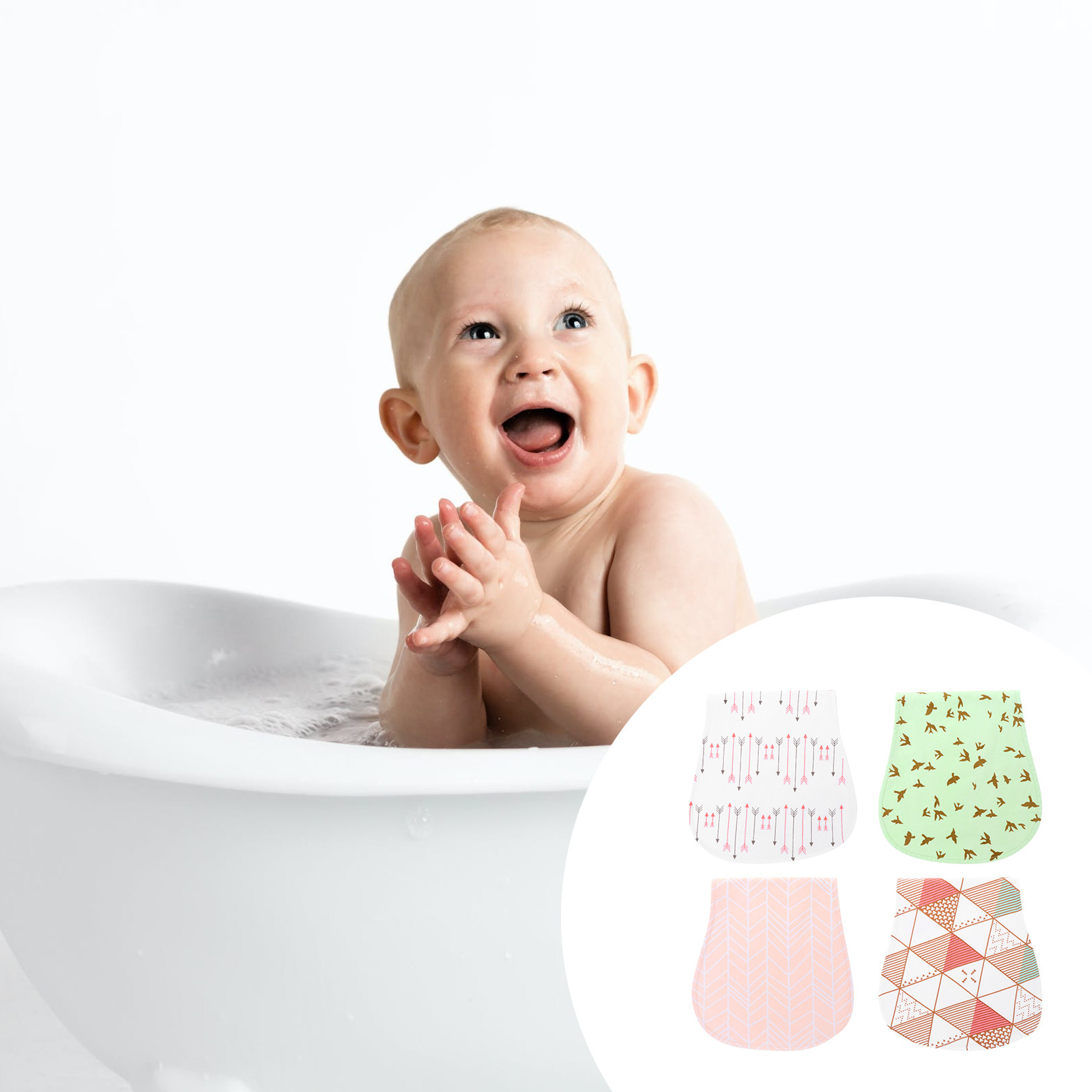 3Pcs Baby Bath Scrubber Ultra  - Skincare Newborn 评论和价格