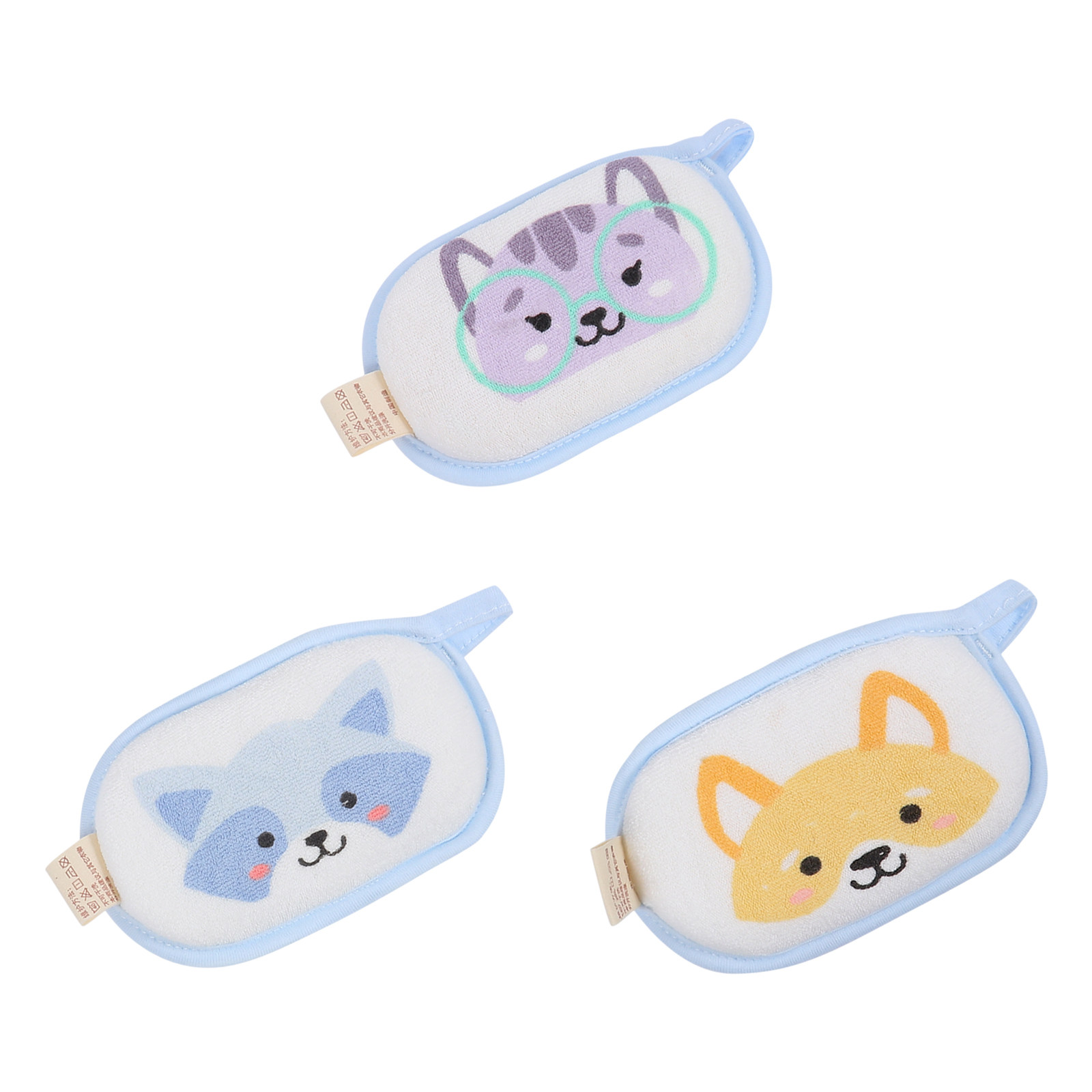 3Pcs Baby Bath Scrubber Ultra  - Skincare Newborn 评论和价格