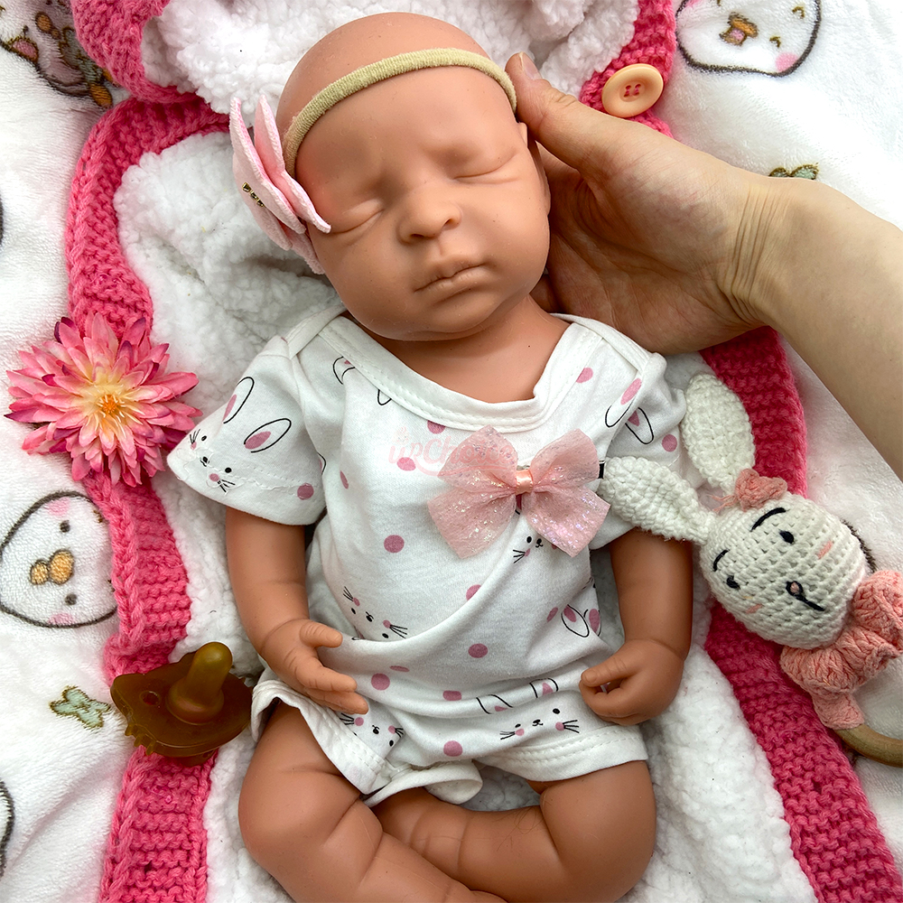 45cm Full Silicone Weighted Re - Skincare Newborn 评论和价格