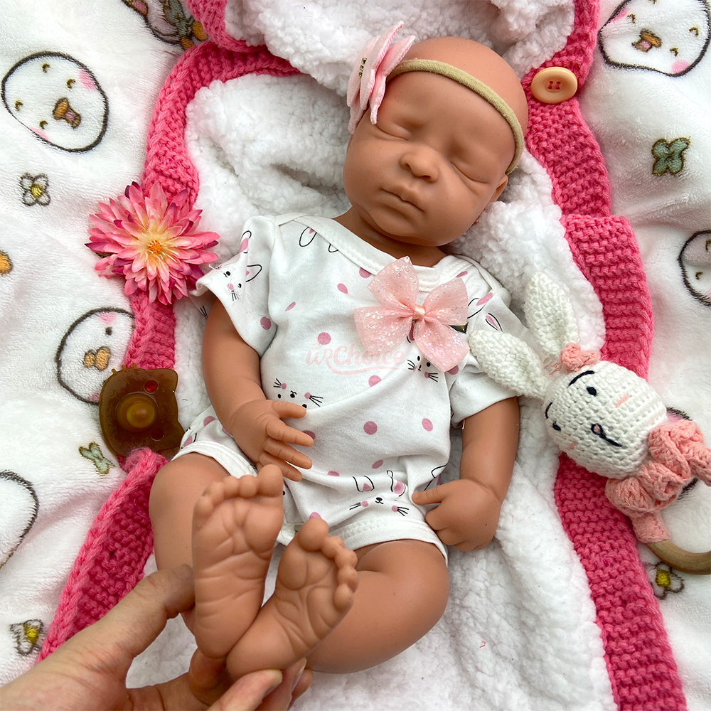 45cm Full Silicone Weighted Re - Skincare Newborn 评论和价格
