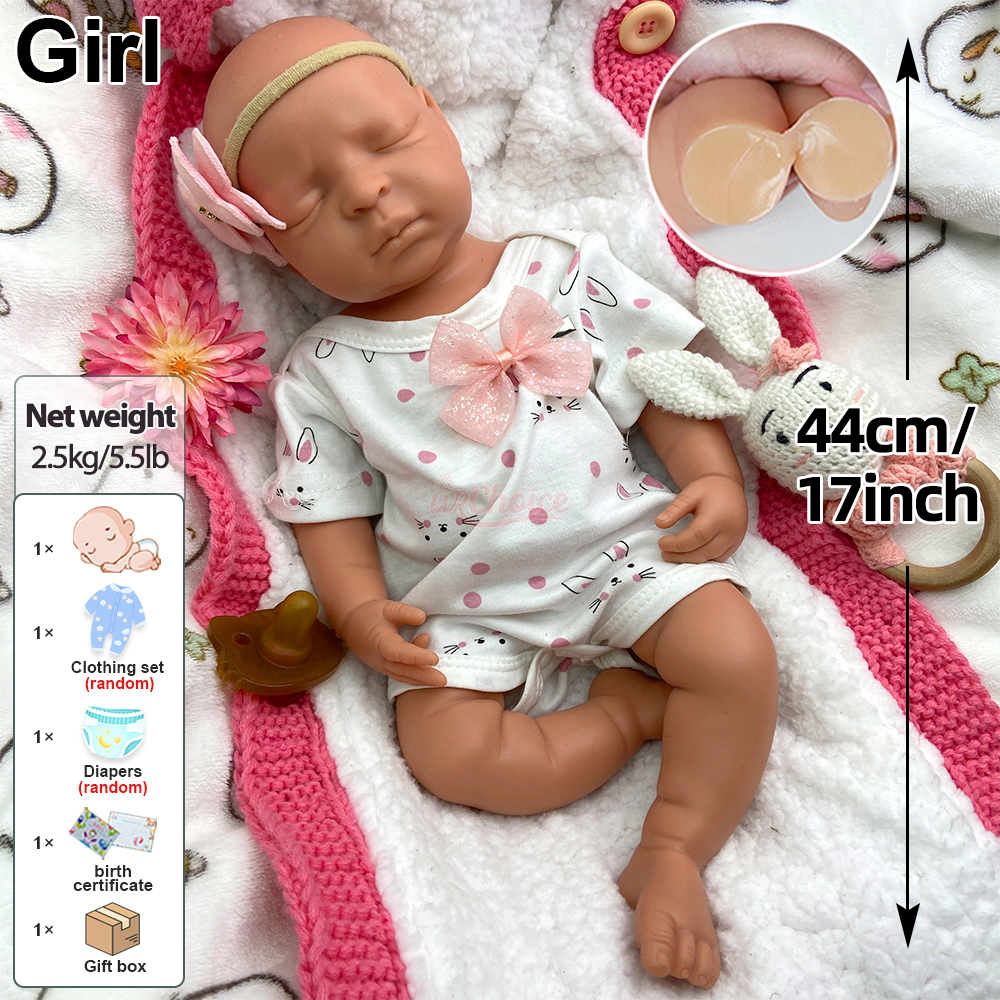 45cm Full Silicone Weighted Re - Skincare Newborn 评论和价格