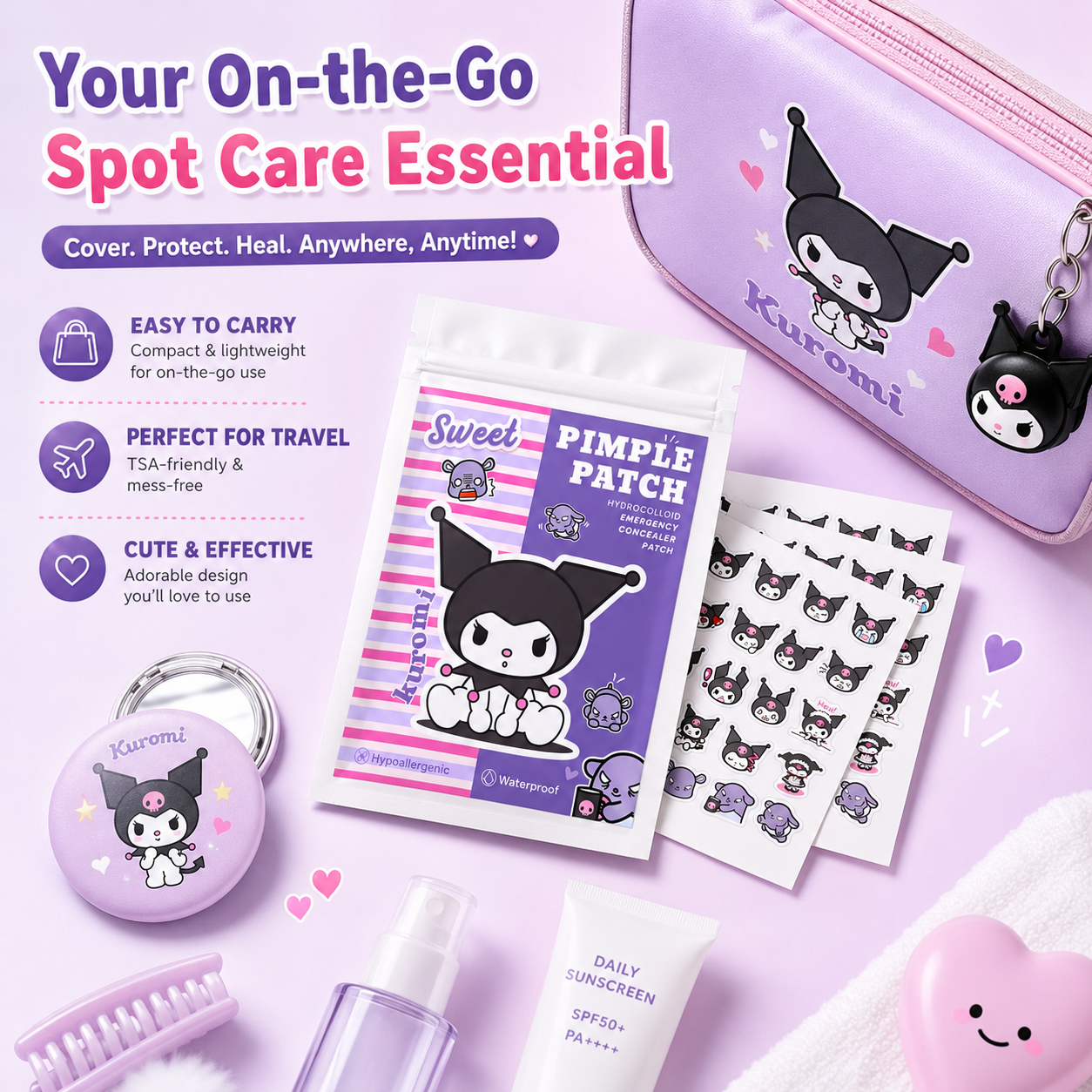 Hello Kitty Cute Pimple Patche - Skincare Acne 评论和价格