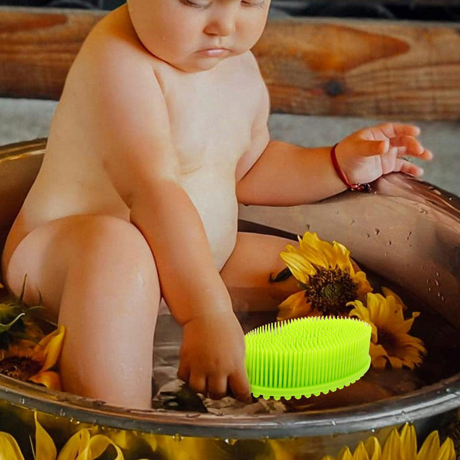 Baby Bath Brush Silicone Newbo - Skincare Newborn 评论和价格