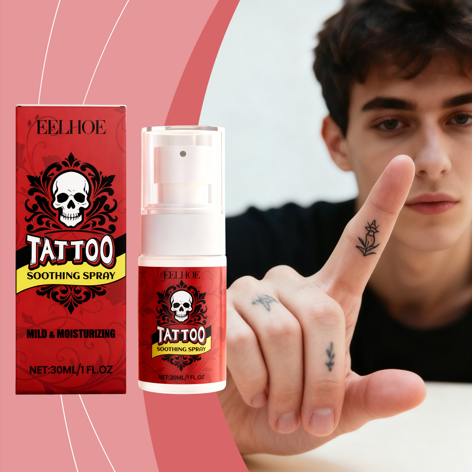 Tattoo Care Spray, Mild Hydrat - Skincare Basic 评论和价格
