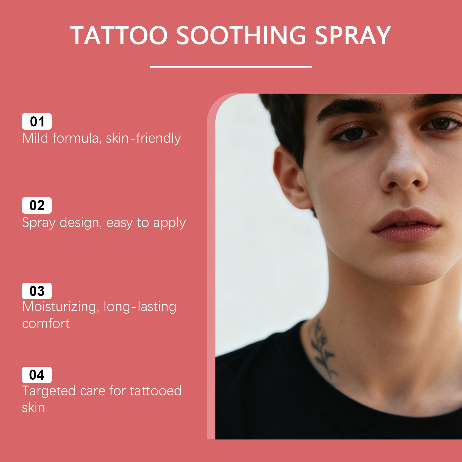 Tattoo Care Spray, Mild Hydrat - Skincare Basic 评论和价格