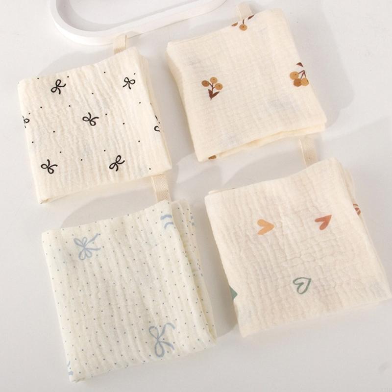 5Pcs/set Cotton Baby Burp Clot - Skincare Newborn 评论和价格