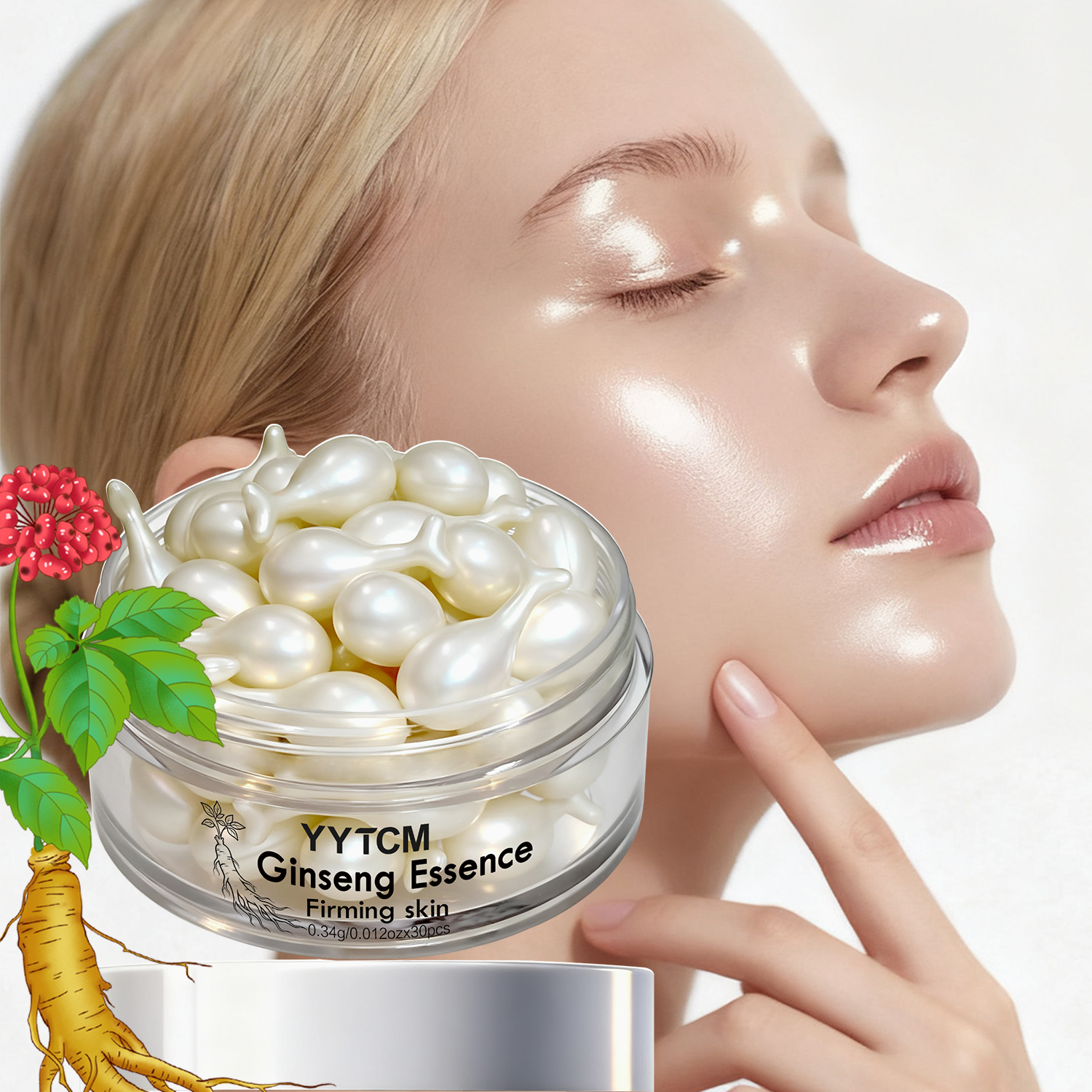Ginseng Essence Capsules, Mois - Retinol Vitamin A Cream 评论和价格