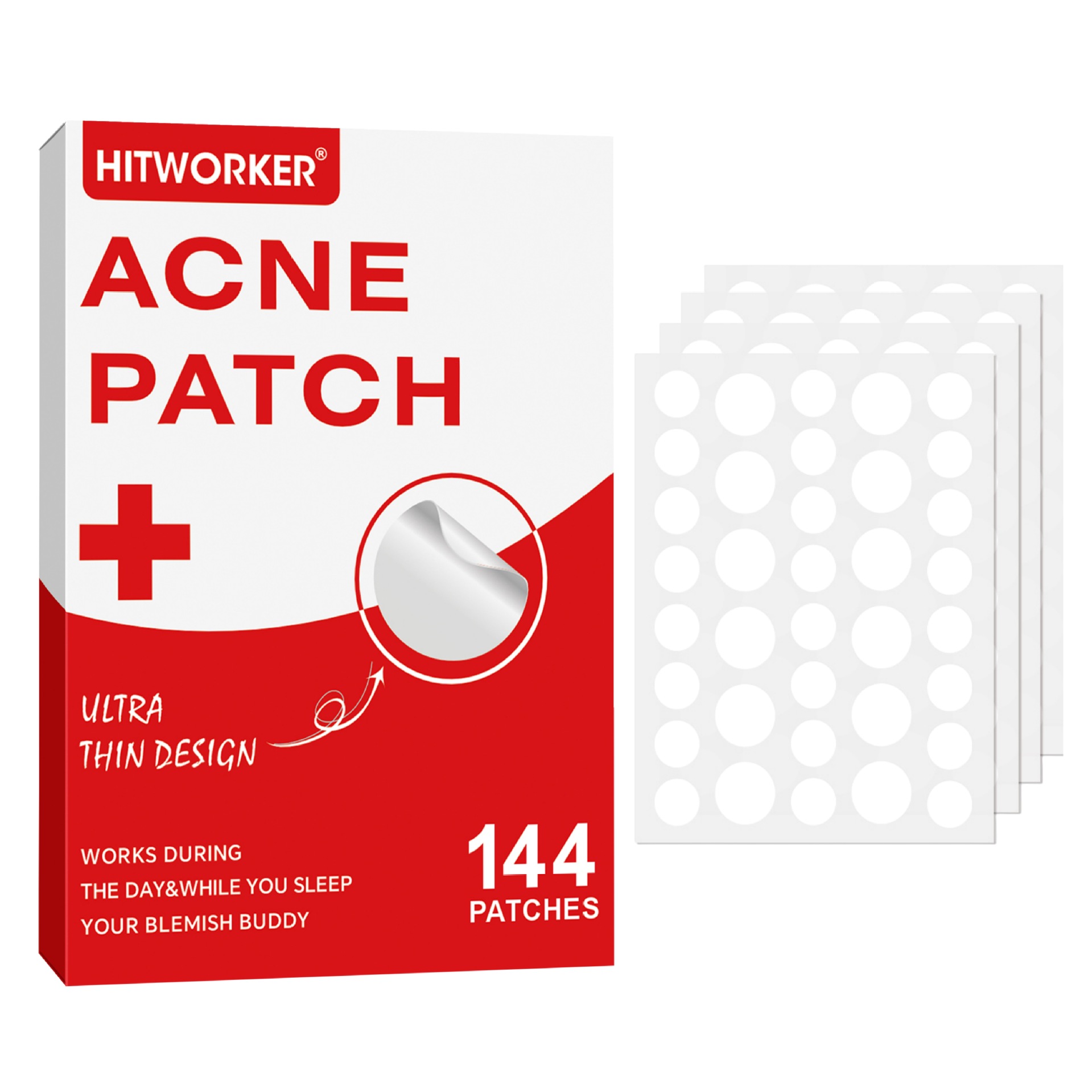 144Pcs Hydrocolloid Acne Pimpl - Skincare Acne 评论和价格