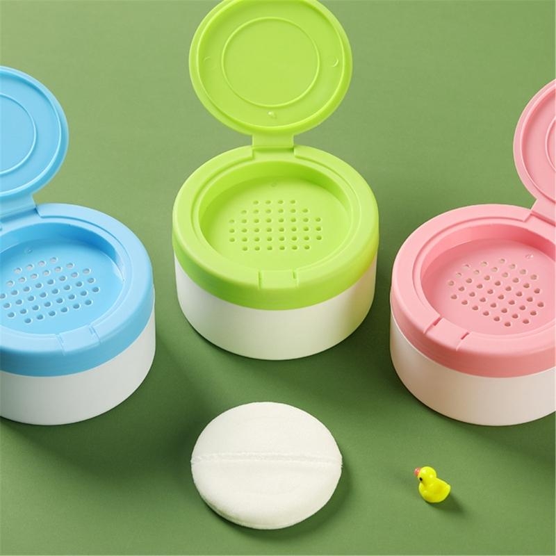 Newborns Powder Puff Case Baby - Skincare Newborn 评论和价格