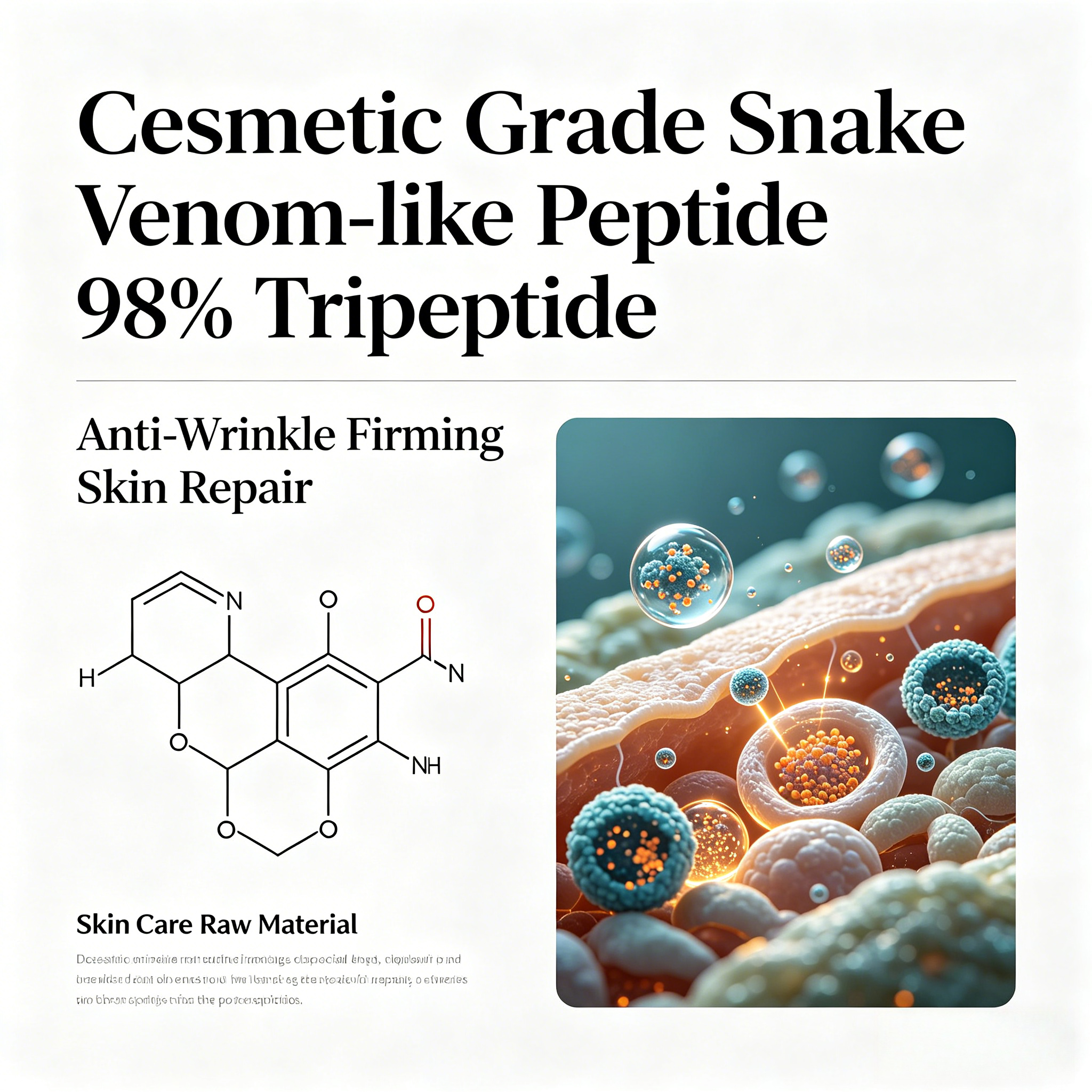 Snake Venom-like Peptide 98% T - Skincare Basic 评论和价格