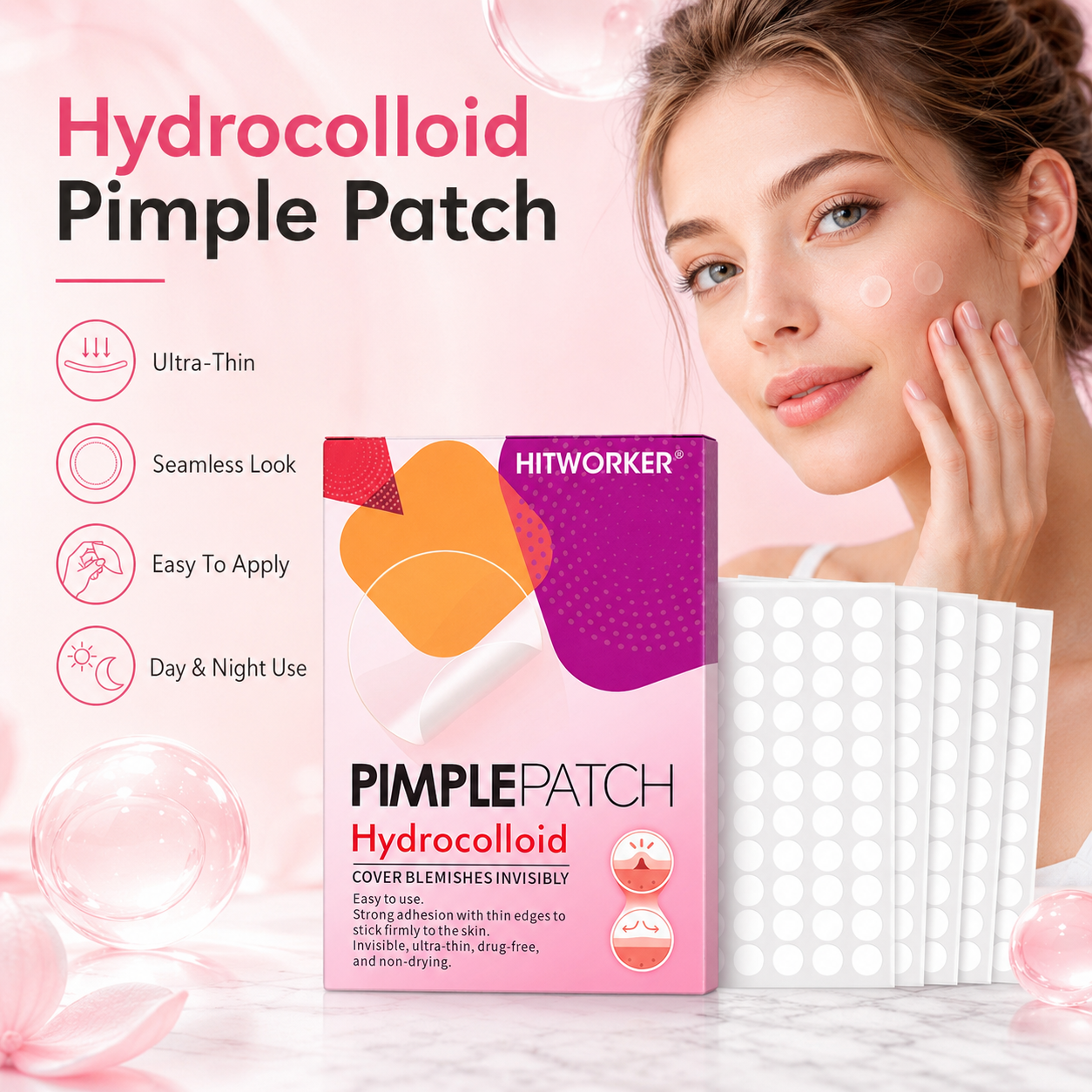 1200/400pcs/box invisible acne - Skincare Acne 评论和价格
