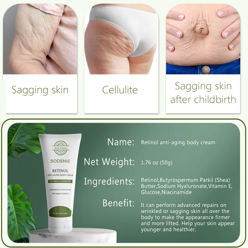Retinol Anti Cellulite Body Cr - Retinol Vitamin A Cream 评论和价格