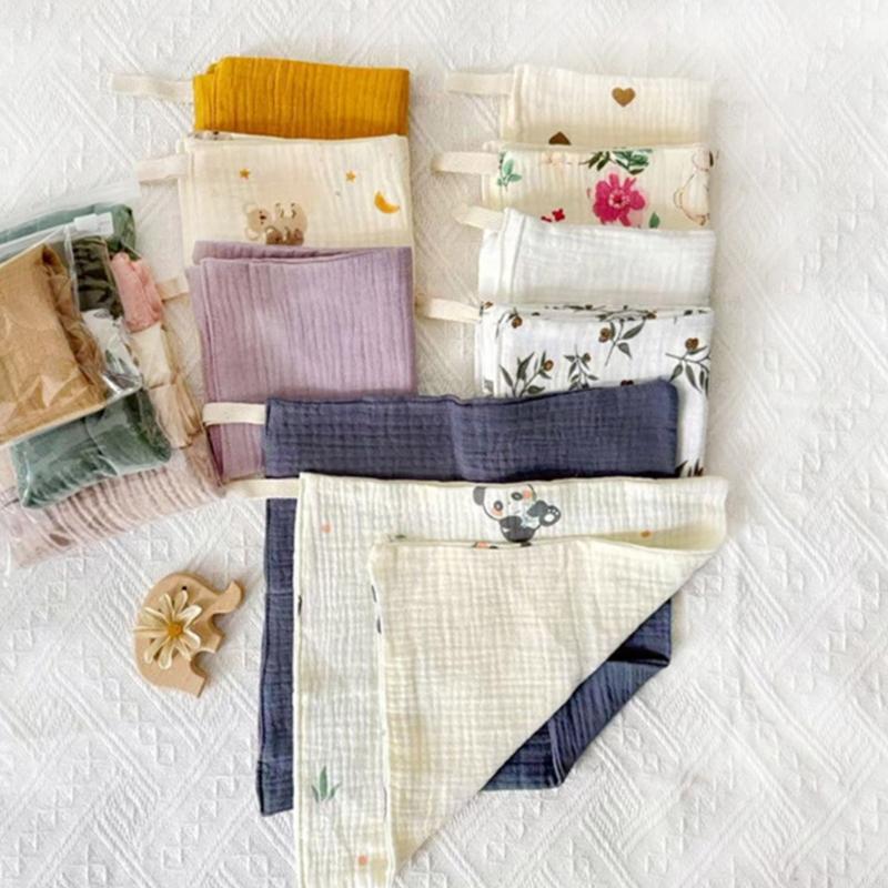 M89C 5 Pieces Soft Cotton Burp - Skincare Newborn 评论和价格
