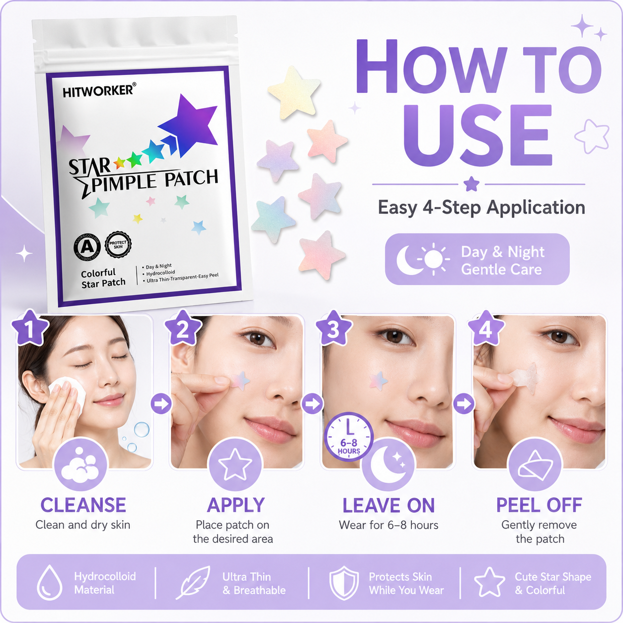 80/240/400pcs acne patches, wa - Skincare Basic 评论和价格