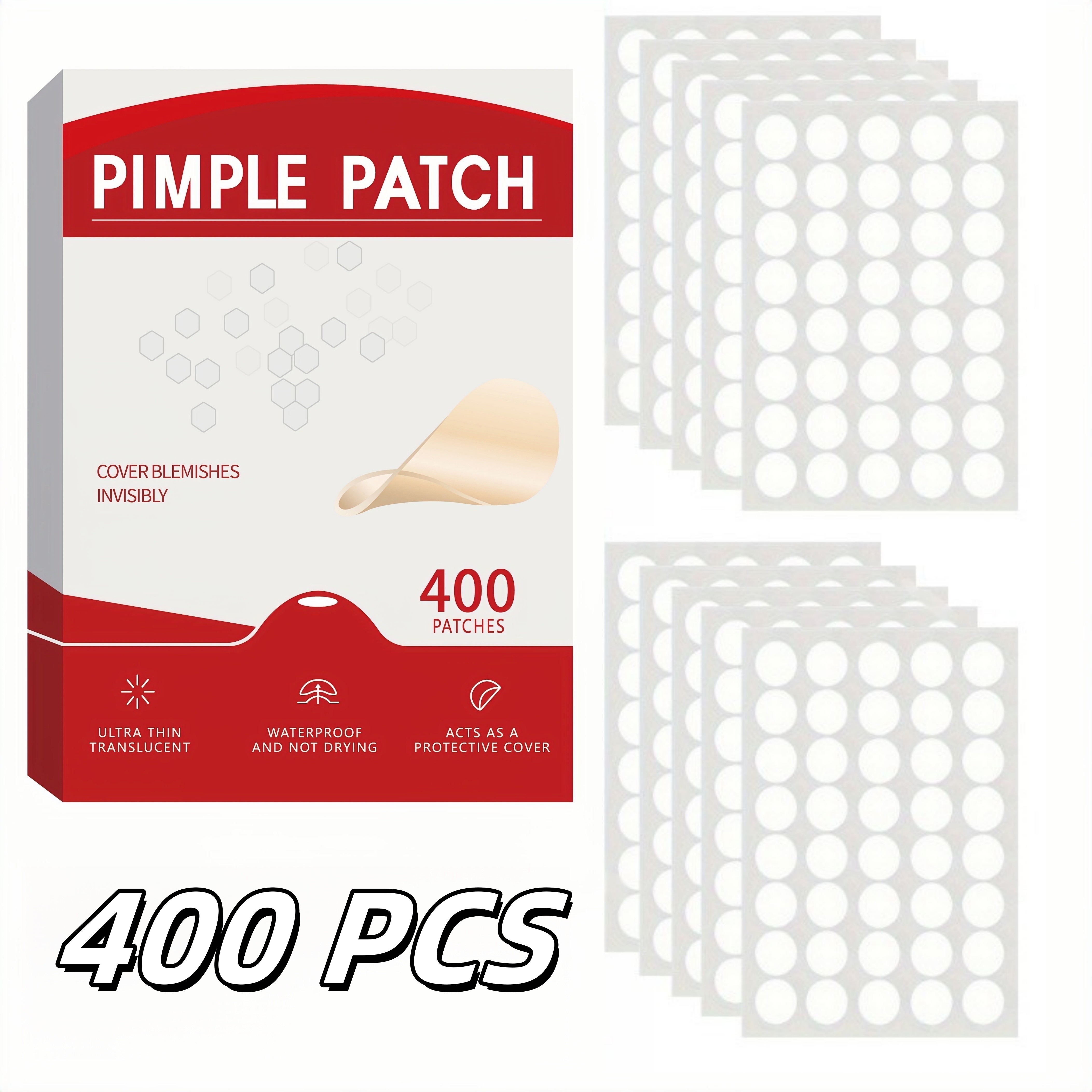 400pcs Acne Patch, Covers Pimp - Skincare Acne 评论和价格