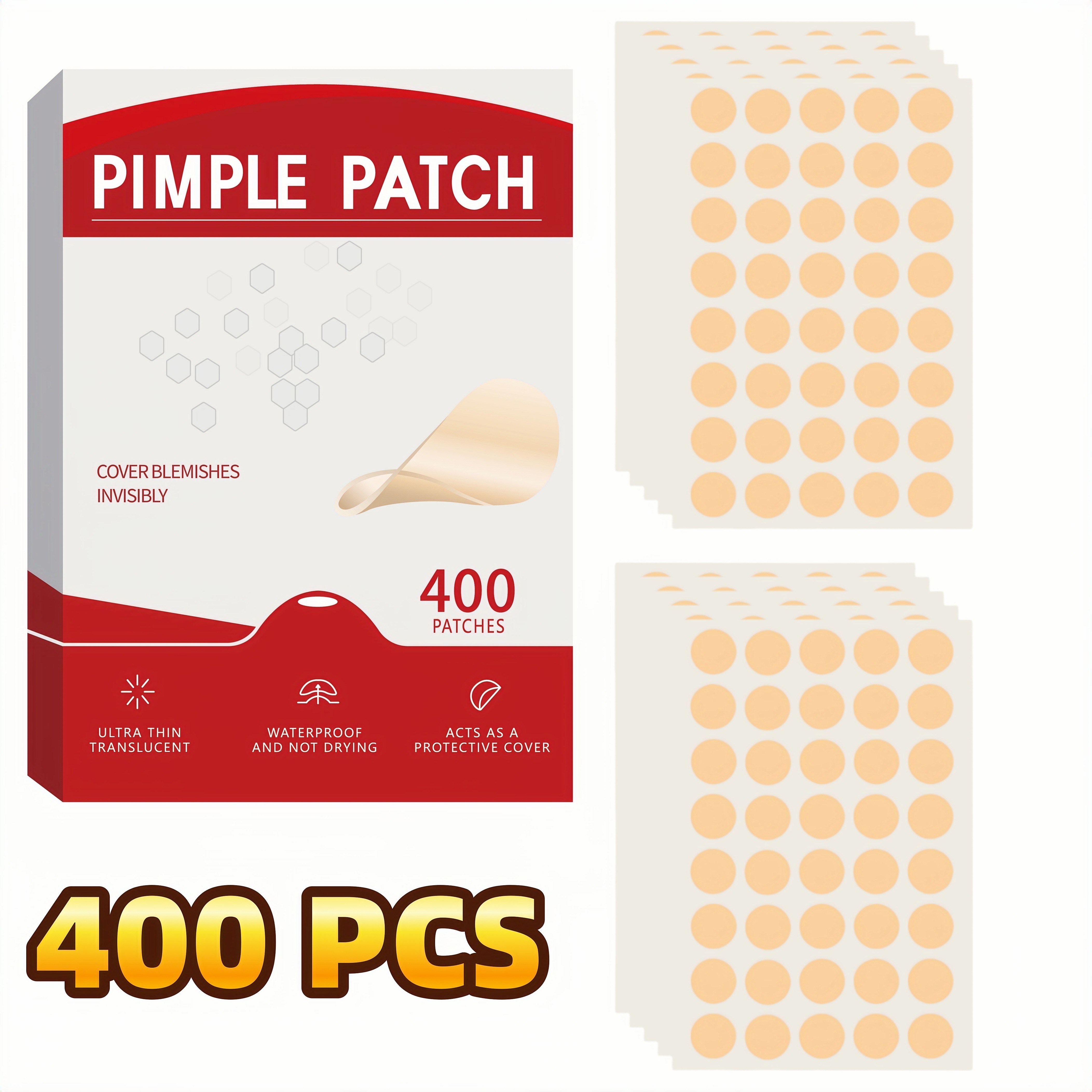 400pcs Acne Patch, Covers Pimp - Skincare Acne 评论和价格