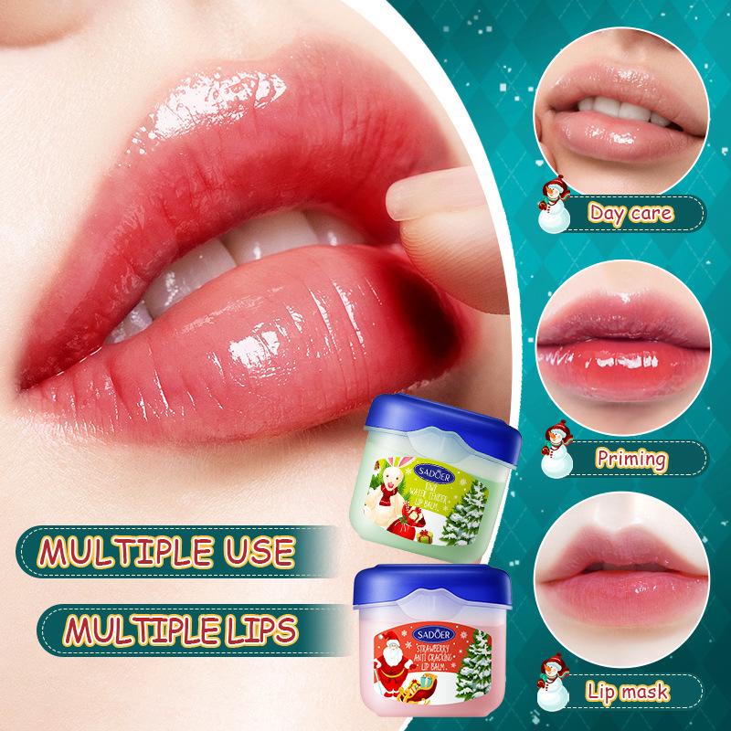 3/4/5/6/10Pcs/set Xmas Lip Bal - Skincare Xmas Sets 评论和价格